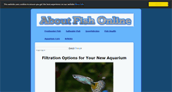 Desktop Screenshot of aboutfishonline.com