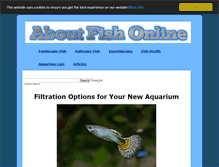 Tablet Screenshot of aboutfishonline.com